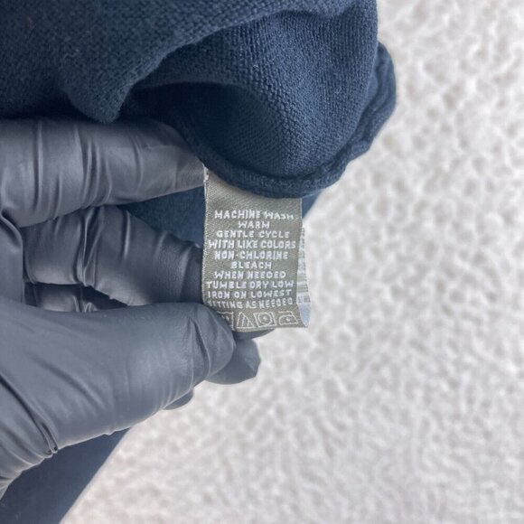 Norton McNaughton Petites Black Striped Sweater Womens 3/4 Sleeve Size PL - Picture 12 of 16